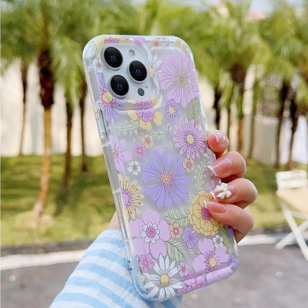 ⚠️Clearance iPhone 15/Pro/Pro Max Floral Phone Case - Picture 3 of 3